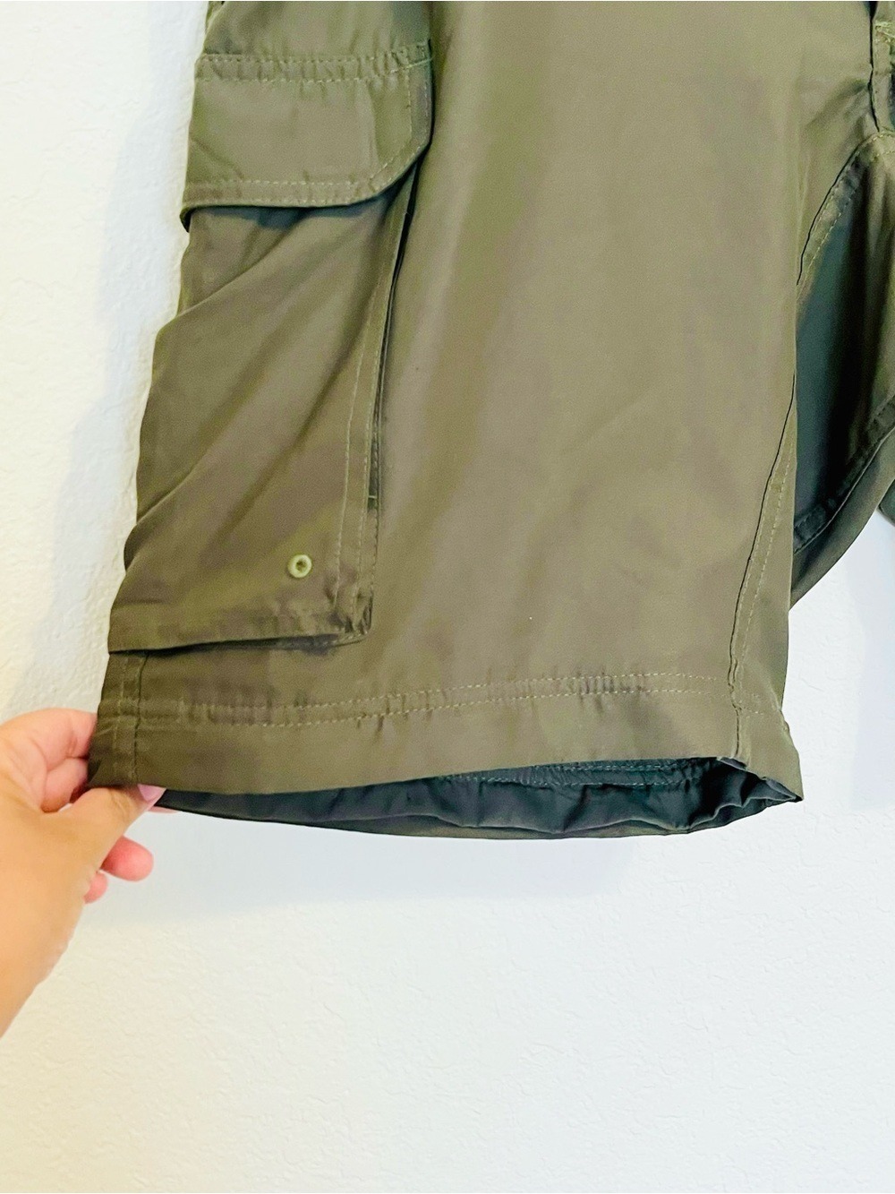 Boy Scouts of America Switchback Uniform Shorts Relaxed Green Hiking Cargo Med - Picture 8 of 11
